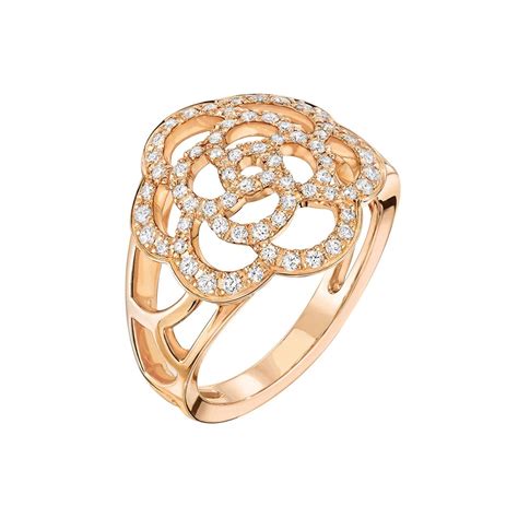 camelia di chanel|chanel camelia ring price.